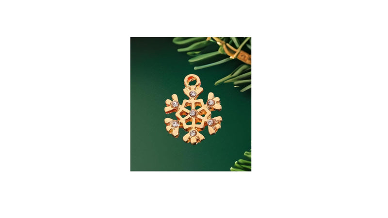 Alloy Fashion Jewelry Christmas Pendant Enamel Charm Customs DIY