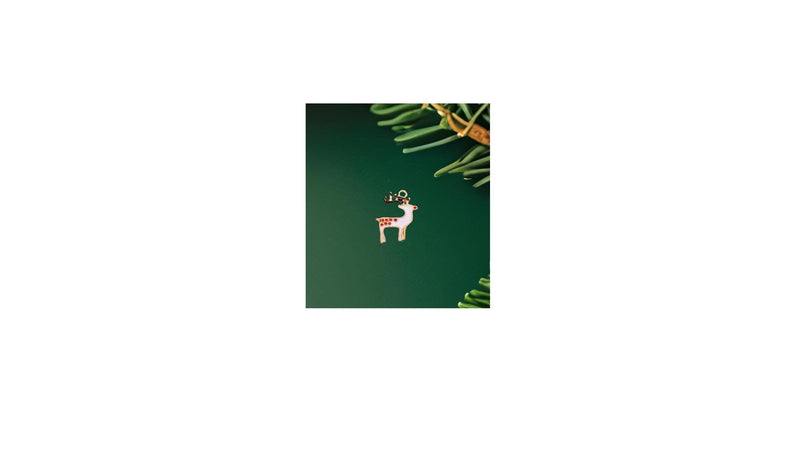 Alloy Fashion Jewelry Christmas Pendant Enamel Charm Customs DIY