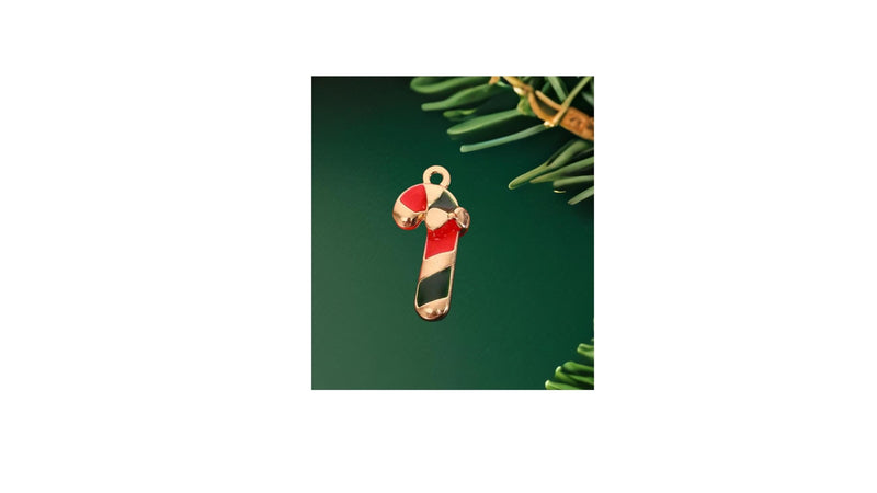 Alloy Fashion Jewelry Christmas Pendant Enamel Charm Customs DIY
