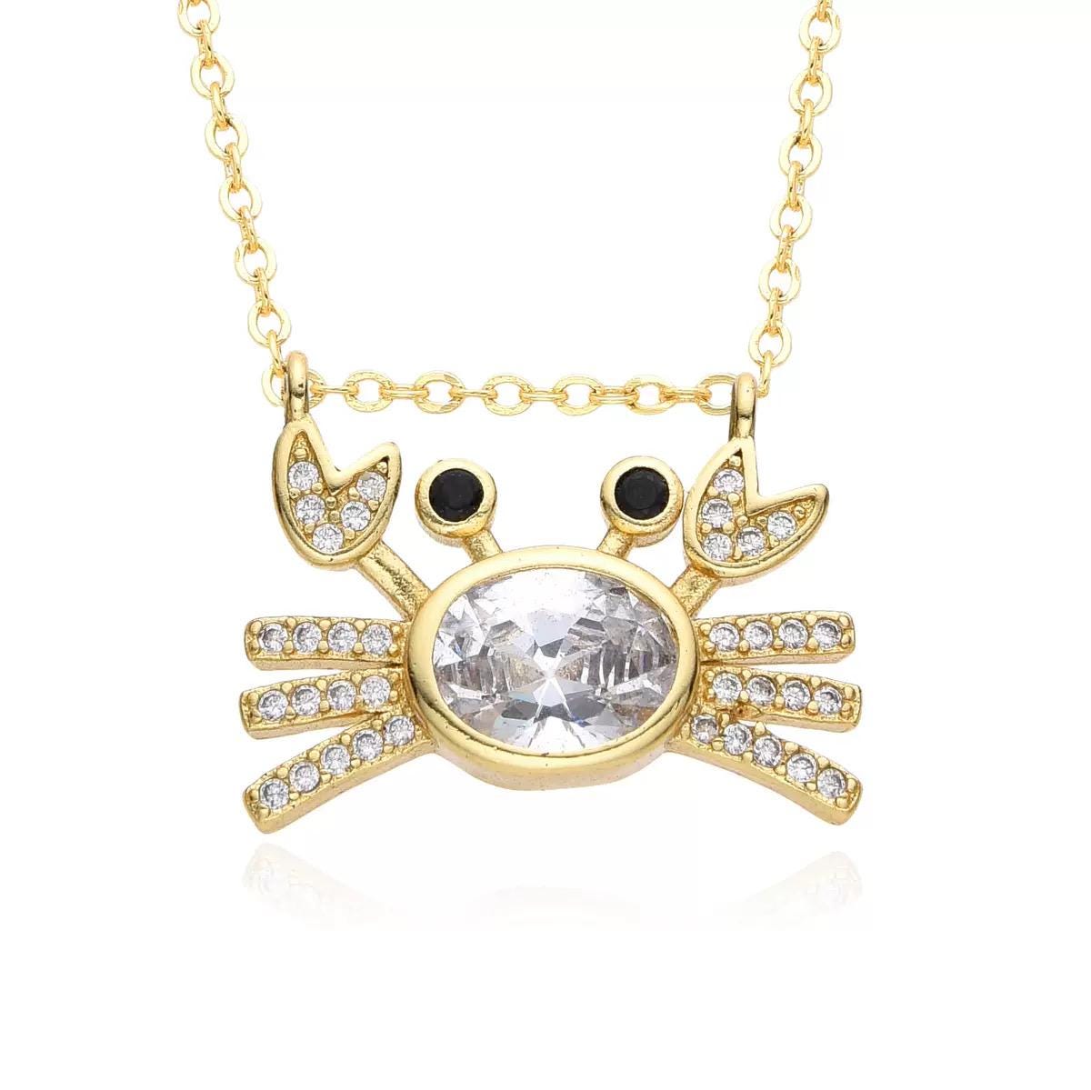 Gold-Plated Sparkling Charm Necklace Collection  Lucky, Zodiac & Celestial Pendants