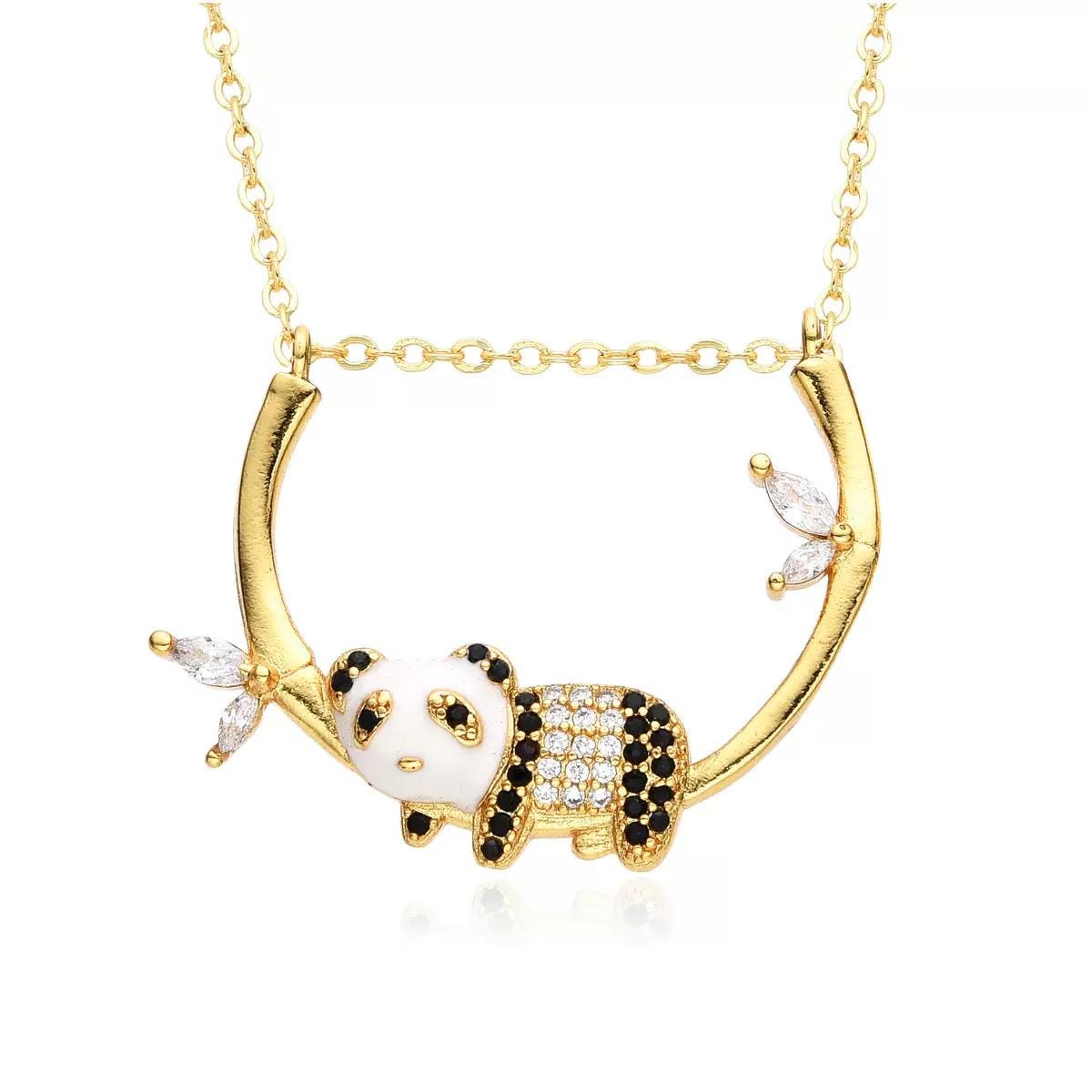 Gold-Plated Sparkling Charm Necklace Collection  Lucky, Zodiac & Celestial Pendants