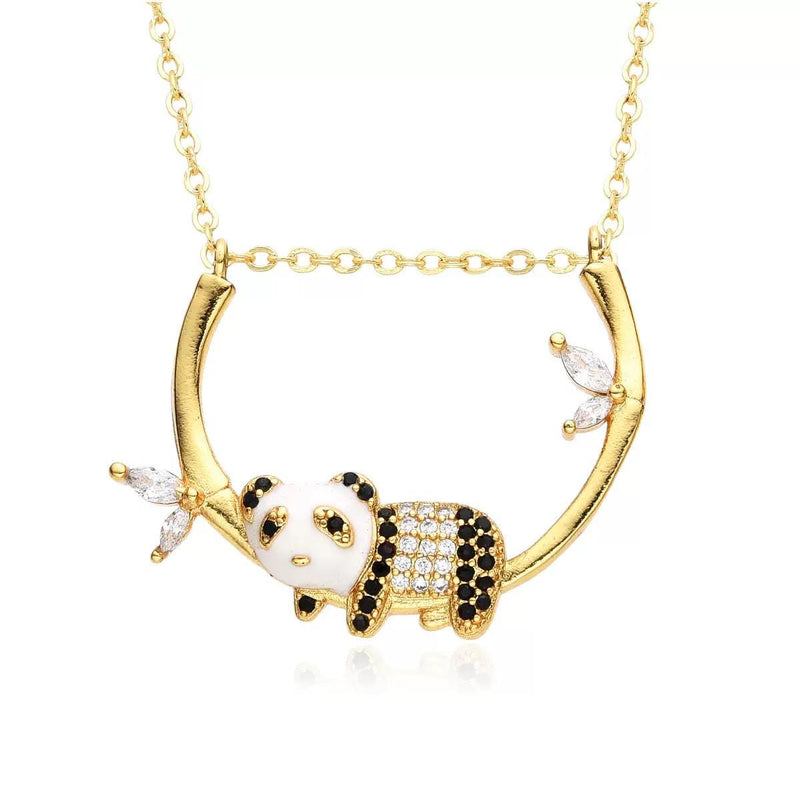 Gold-Plated Sparkling Charm Necklace Collection  Lucky, Zodiac & Celestial Pendants