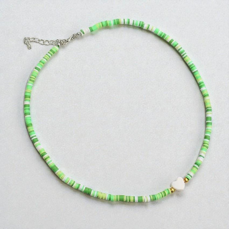 Dainty Beaded Necklace Collection  Pastel, Gemstone & Minimalist Designs