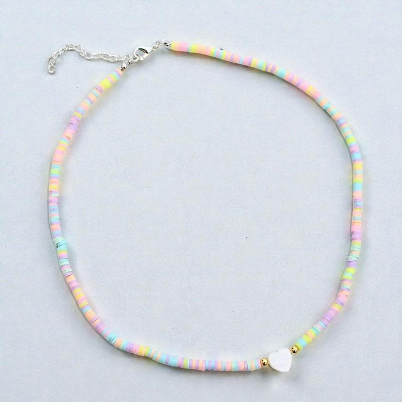 Dainty Beaded Necklace Collection  Pastel, Gemstone & Minimalist Designs
