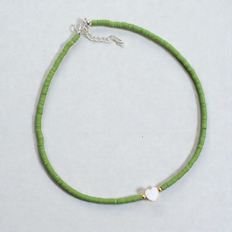 Dainty Beaded Necklace Collection  Pastel, Gemstone & Minimalist Designs
