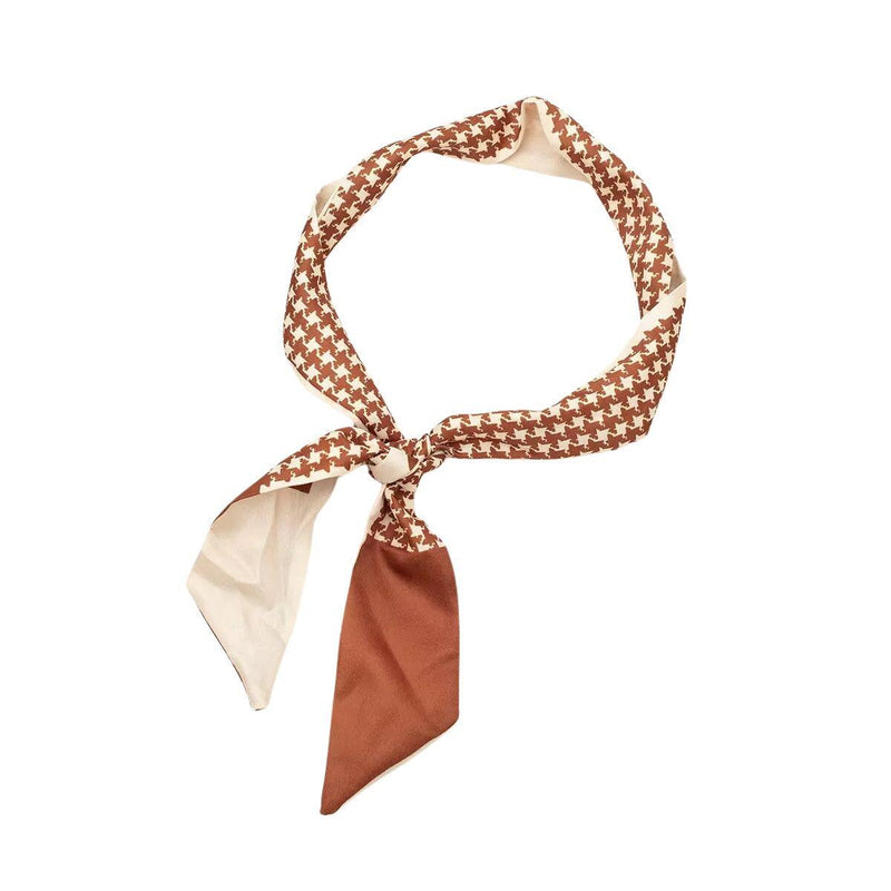Womens Fashion Print Scarves   Brown Luxury Patterns