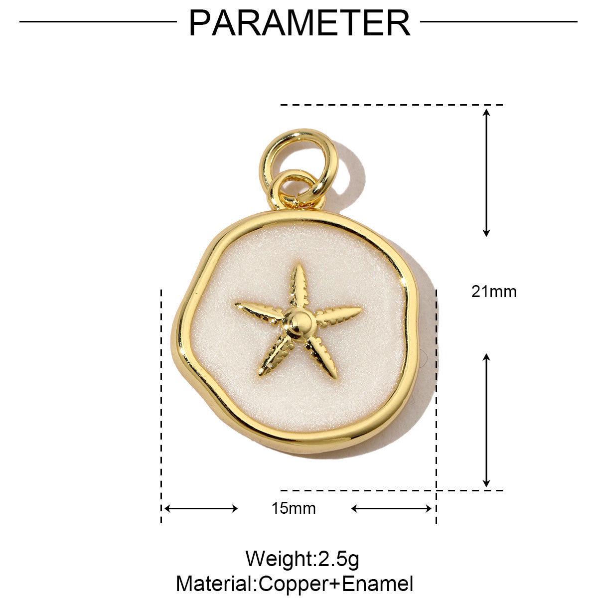 Sea-Themed Enamel Charms | Ocean Jewelry