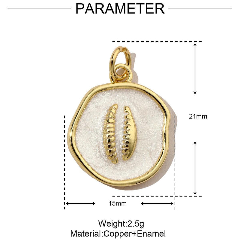 Sea-Themed Enamel Charms | Ocean Jewelry