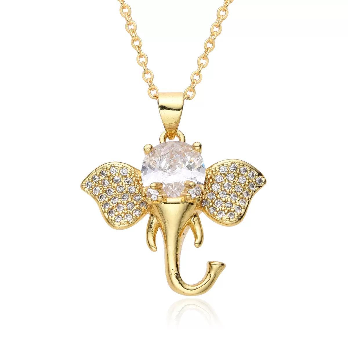 Gold-Plated Sparkling Charm Necklace Collection  Lucky, Zodiac & Celestial Pendants