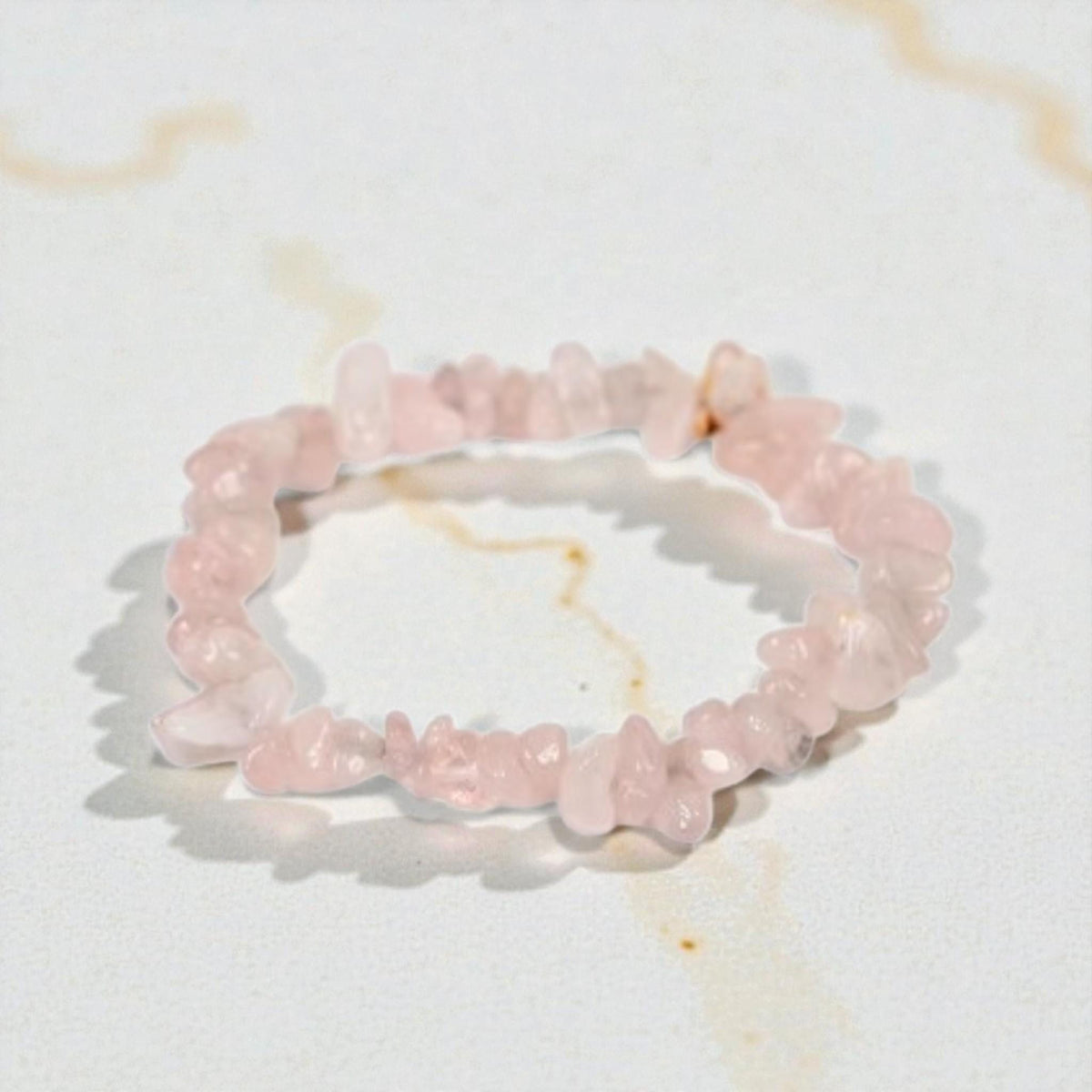 Handmade Colorful Natural Stone Healing Gravel Chipped 7 Chakra Crystal Chip Bracelet   Set 1