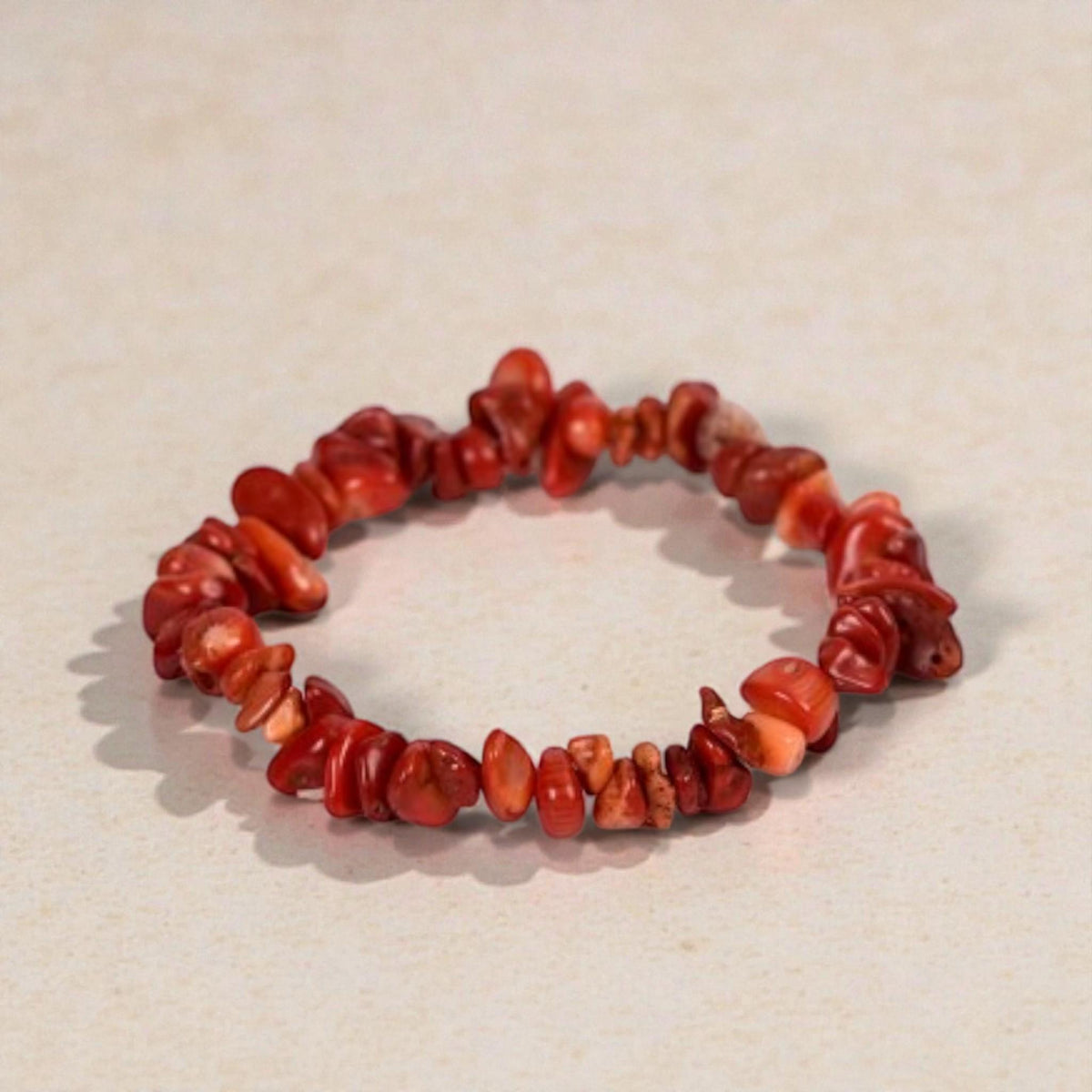 Handmade Colorful Natural Stone Healing Gravel Chipped 7 Chakra Crystal Chip Bracelet   Set 1
