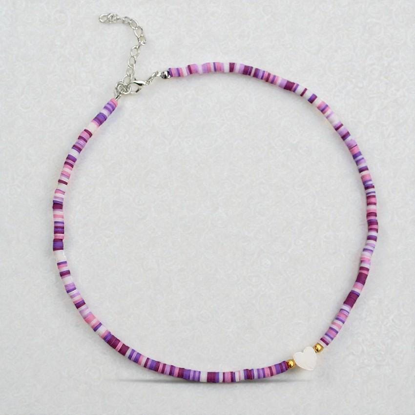 Dainty Beaded Necklace Collection  Pastel, Gemstone & Minimalist Designs