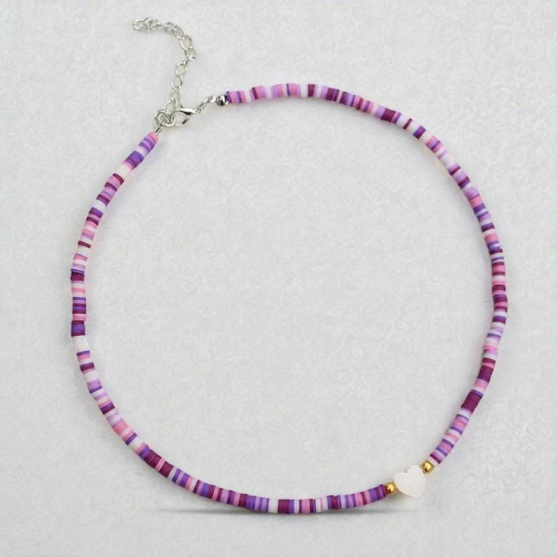 Dainty Beaded Necklace Collection  Pastel, Gemstone & Minimalist Designs