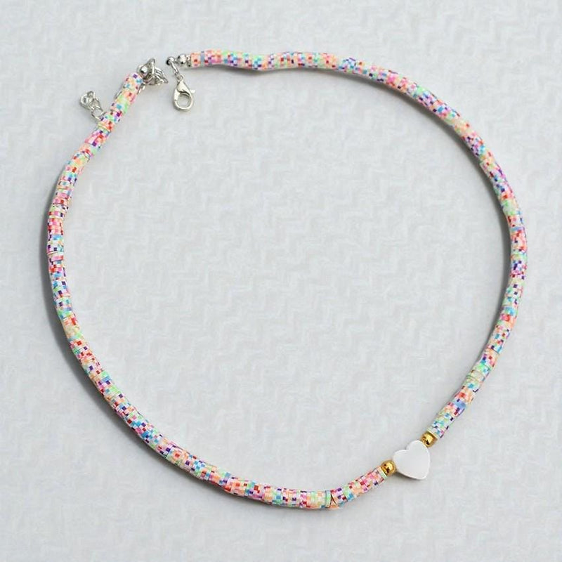 Dainty Beaded Necklace Collection  Pastel, Gemstone & Minimalist Designs