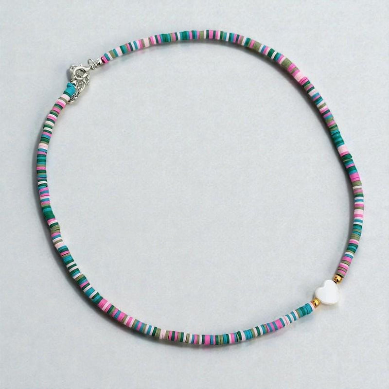 Dainty Beaded Necklace Collection  Pastel, Gemstone & Minimalist Designs