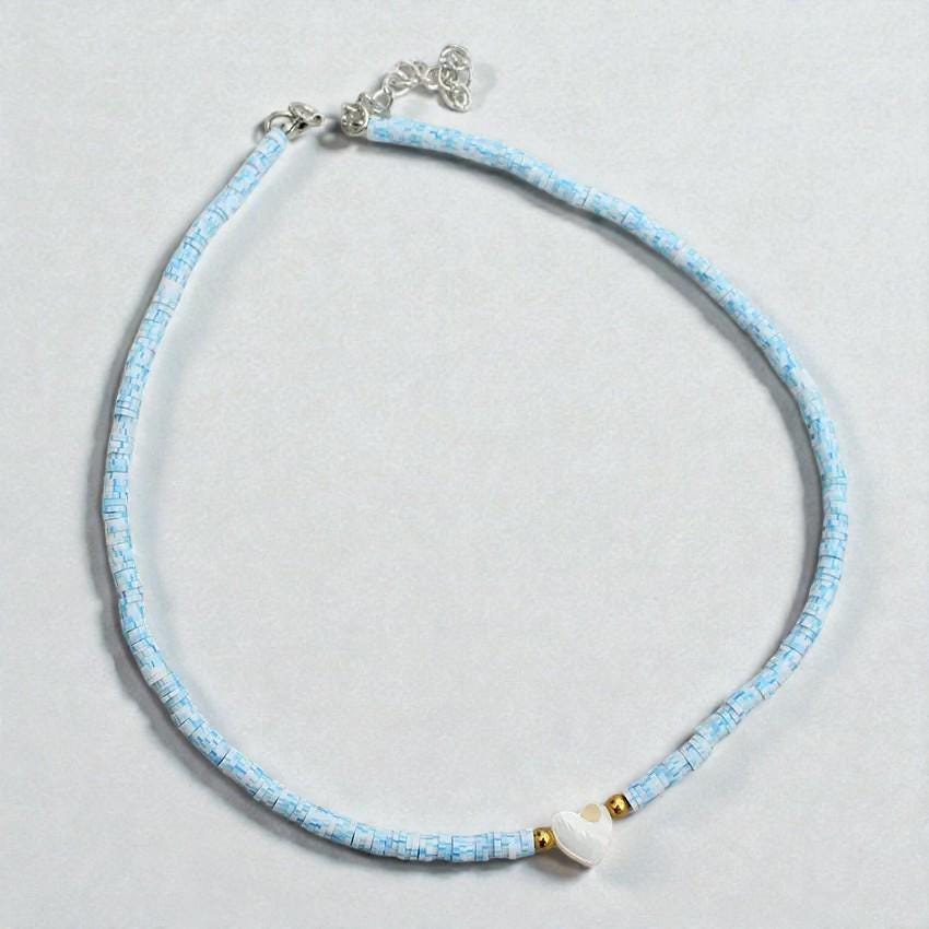 Dainty Beaded Necklace Collection  Pastel, Gemstone & Minimalist Designs