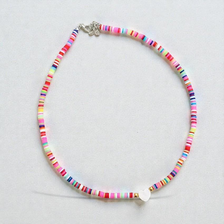 Dainty Beaded Necklace Collection  Pastel, Gemstone & Minimalist Designs