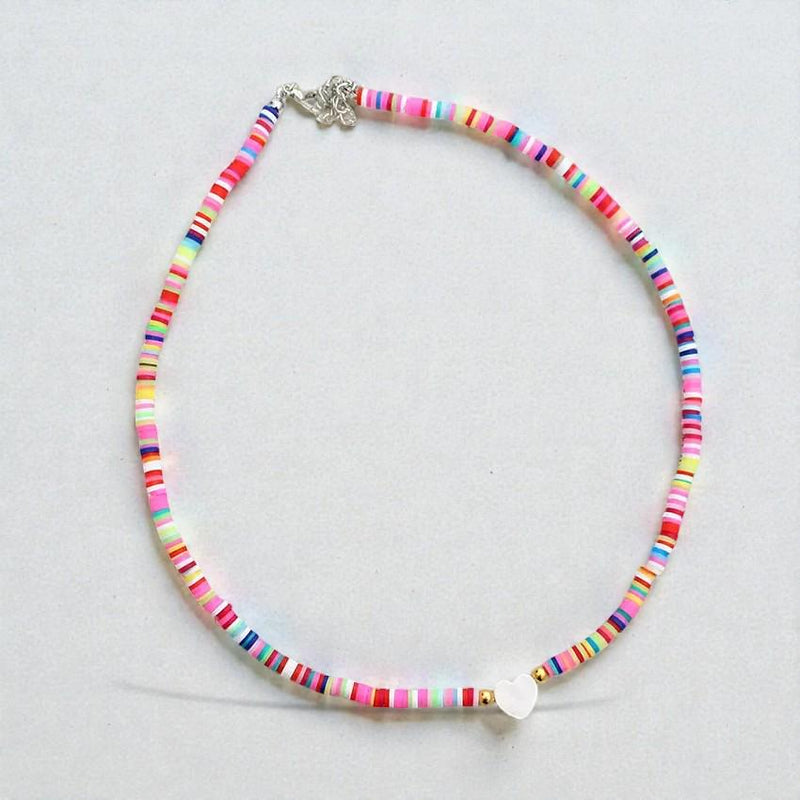 Dainty Beaded Necklace Collection  Pastel, Gemstone & Minimalist Designs