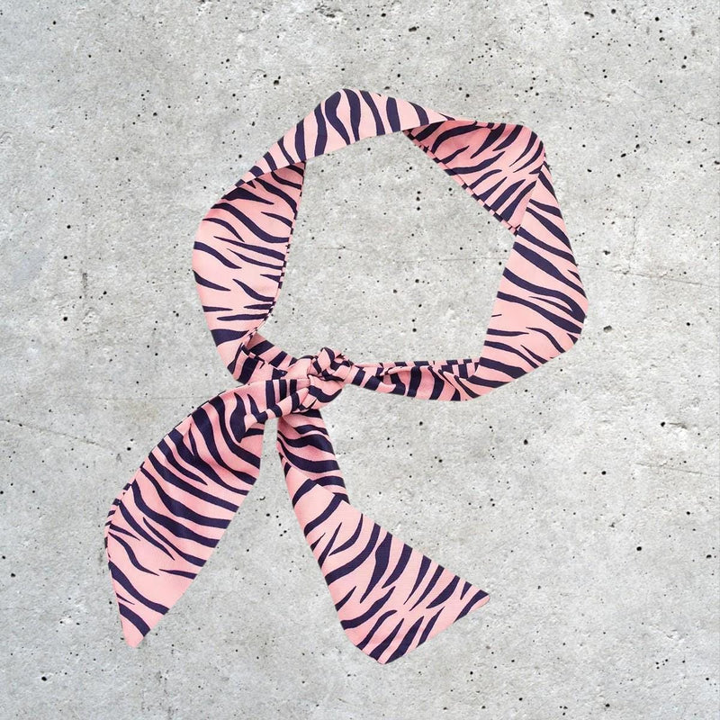 Womens Fashion Print  Luxury Black Pattern Neck Scarf
