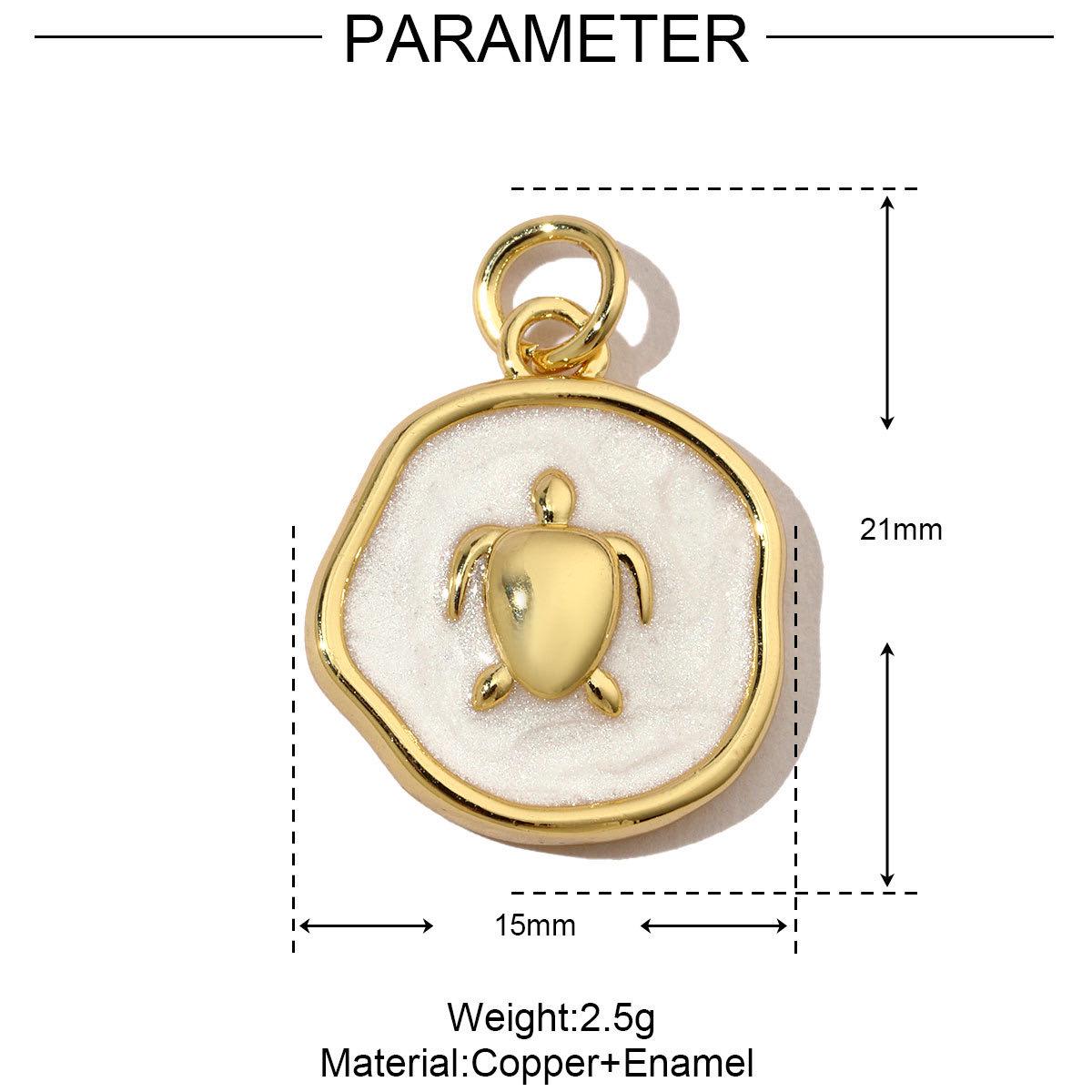 Sea-Themed Enamel Charms | Ocean Jewelry