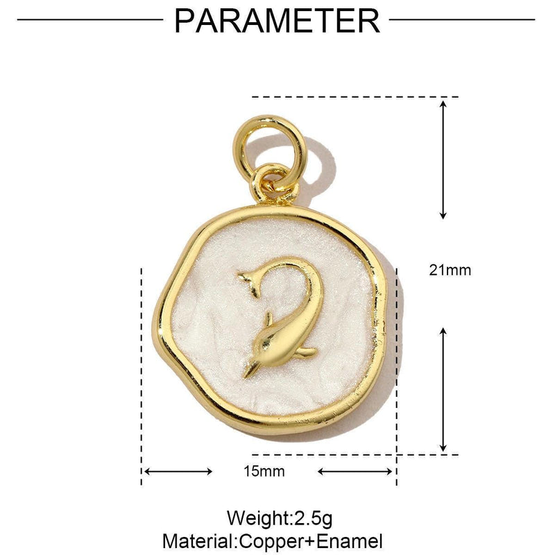 Sea-Themed Enamel Charms | Ocean Jewelry
