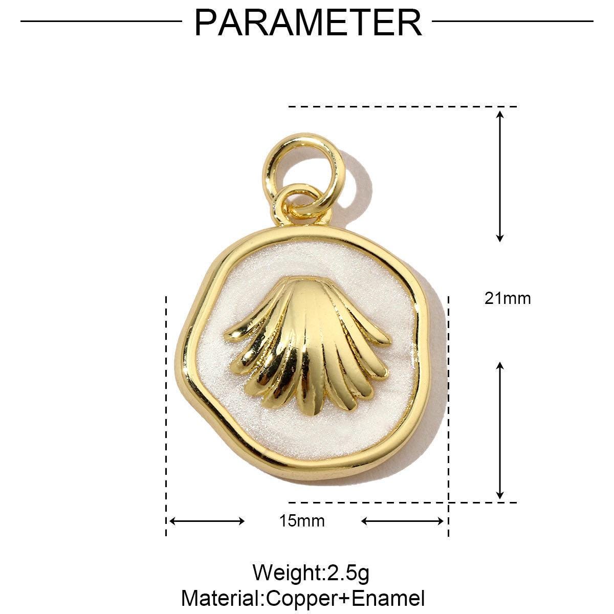 Sea-Themed Enamel Charms | Ocean Jewelry