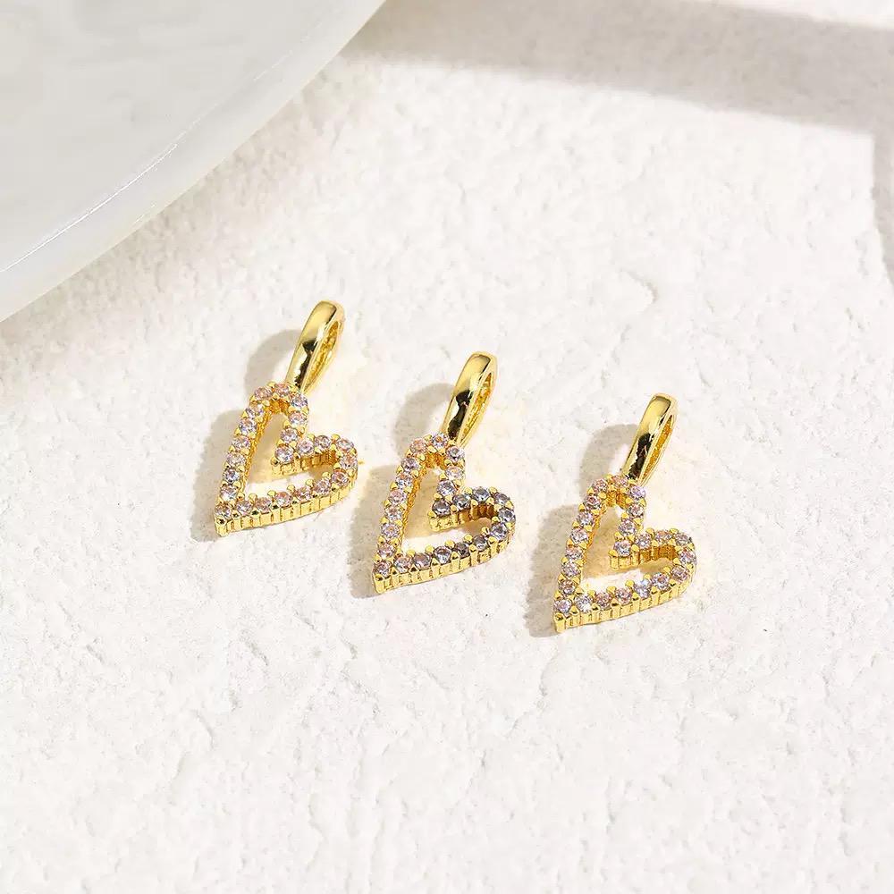 Gold & Silver Open Frame Charms | Star Heart Oval DIY Jewelry Charms