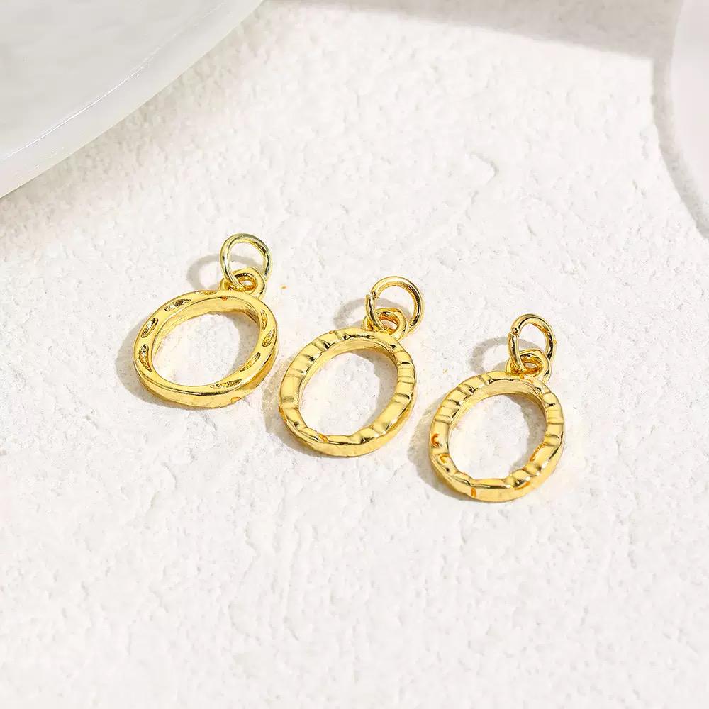 Gold & Silver Open Frame Charms | Star Heart Oval DIY Jewelry Charms