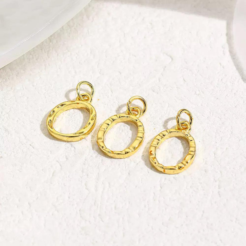 Gold & Silver Open Frame Charms | Star Heart Oval DIY Jewelry Charms