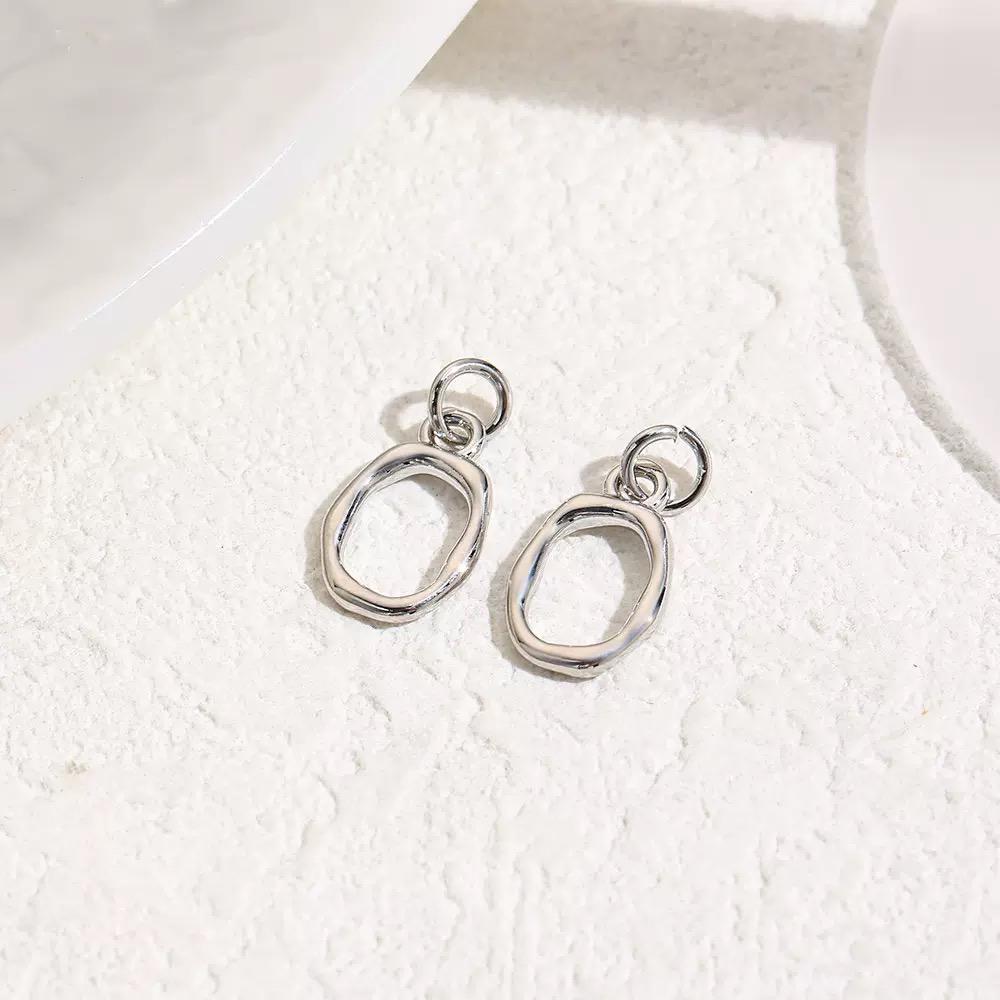 Gold & Silver Open Frame Charms | Star Heart Oval DIY Jewelry Charms
