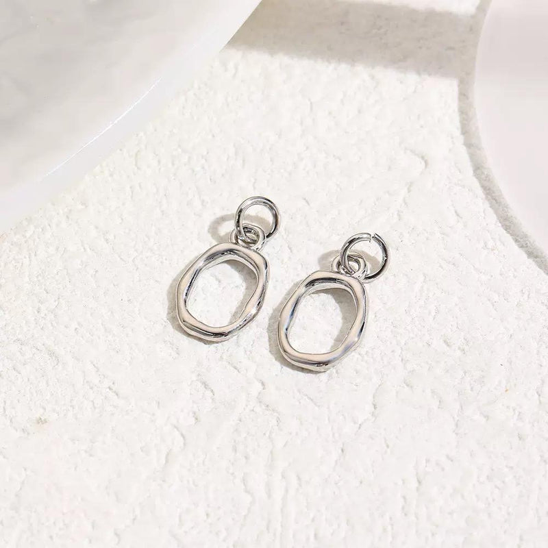 Gold & Silver Open Frame Charms | Star Heart Oval DIY Jewelry Charms