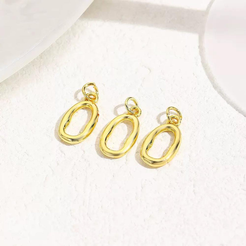 Gold & Silver Open Frame Charms | Star Heart Oval DIY Jewelry Charms