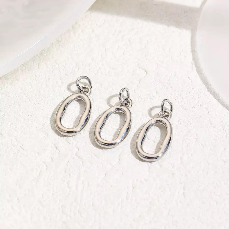 Gold & Silver Open Frame Charms | Star Heart Oval DIY Jewelry Charms