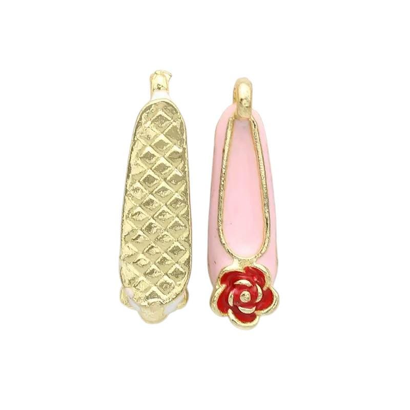 Enamel Shoe Charms