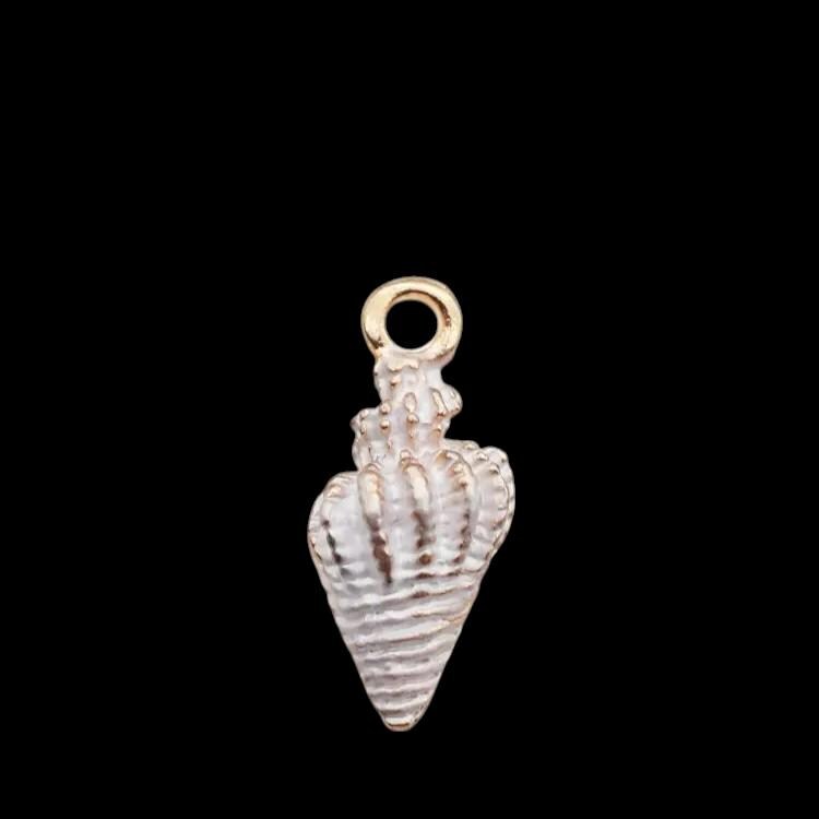 Gold Plated Sea Charms | Starfish & Shell Pendants | Ocean Beach Charms