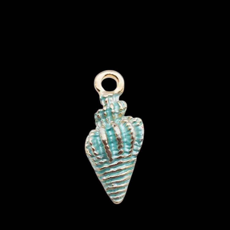Gold Plated Sea Charms | Starfish & Shell Pendants | Ocean Beach Charms