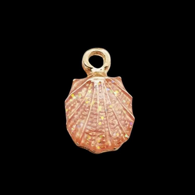 Gold Plated Sea Charms | Starfish & Shell Pendants | Ocean Beach Charms