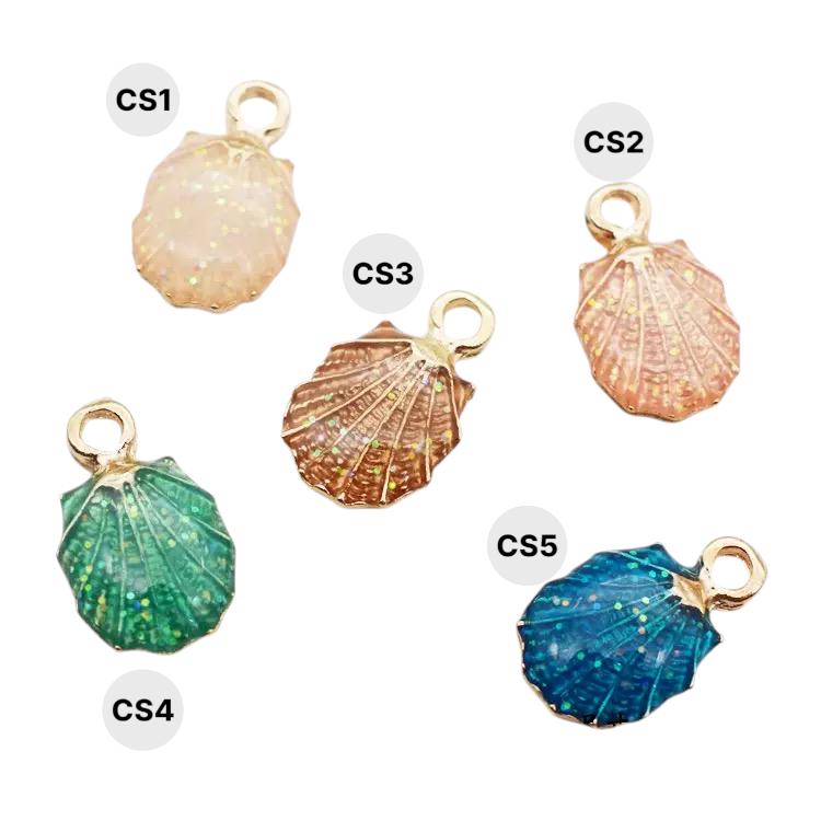 Gold Plated Sea Charms | Starfish & Shell Pendants | Ocean Beach Charms
