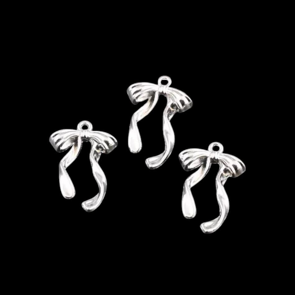 18K Gold Swan Zircon Connector Charm | Elegant DIY Jewelry Making