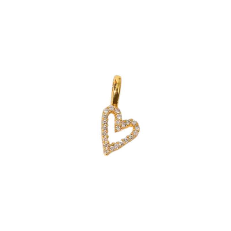 Gold Plated Charm Collection, Heart, Star, Shell, Fish - Cross Charms, Enamel Pendants
