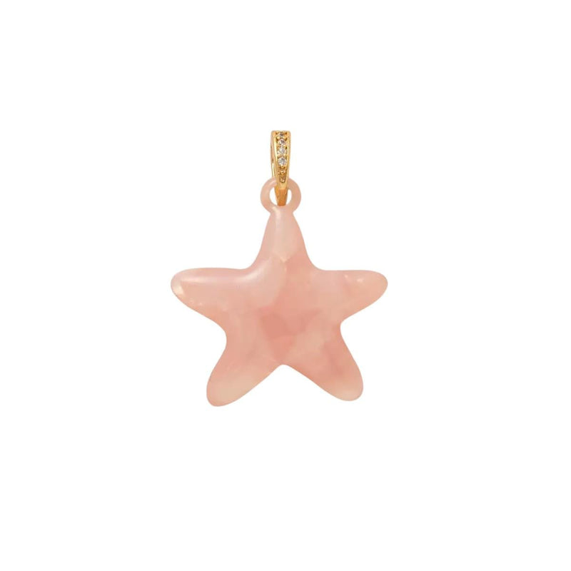 Gold Plated Charm Collection, Heart, Star, Shell, Fish - Cross Charms, Enamel Pendants