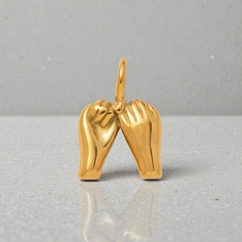 Gold Plated Symbol Charms, Paw Print Horse Cross Anchor Ribbon Charm Pendants