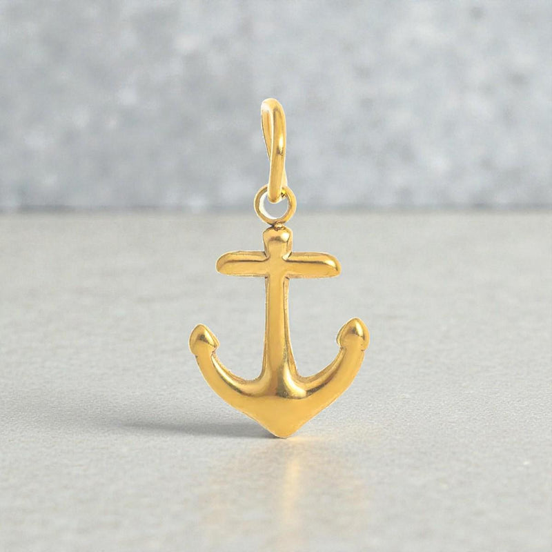 Gold Plated Symbol Charms, Paw Print Horse Cross Anchor Ribbon Charm Pendants