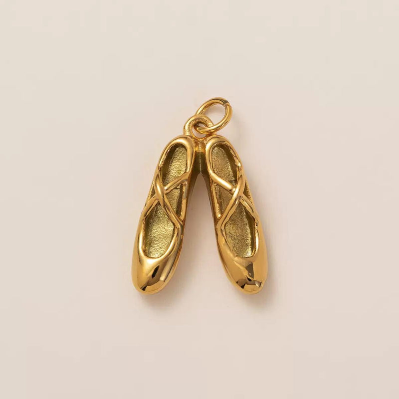 Gold Plated Symbol & Lucky Charms, Sun Moon Eye Camera Ballet Pendant Set