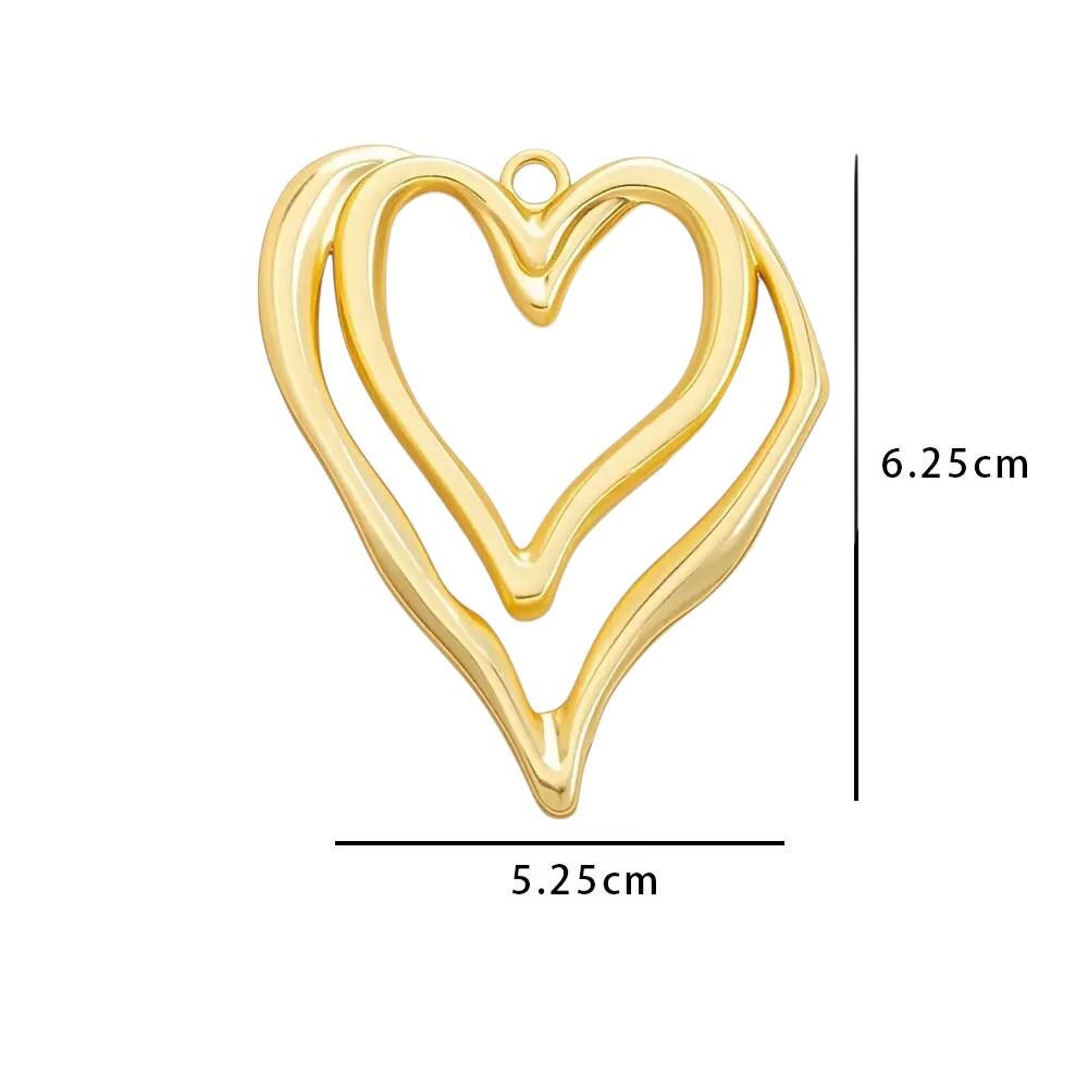 Organic & Abstract Heart Pendants