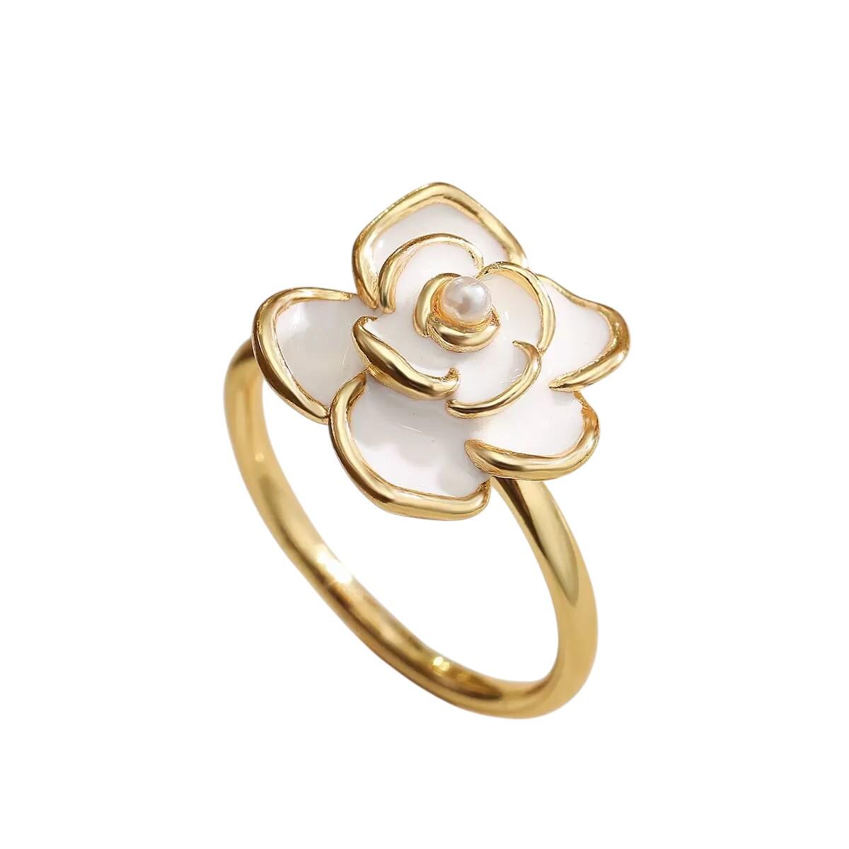 Gold Plated Spinner Rings  Crystal Floral, Heart & Cat Spin Rings