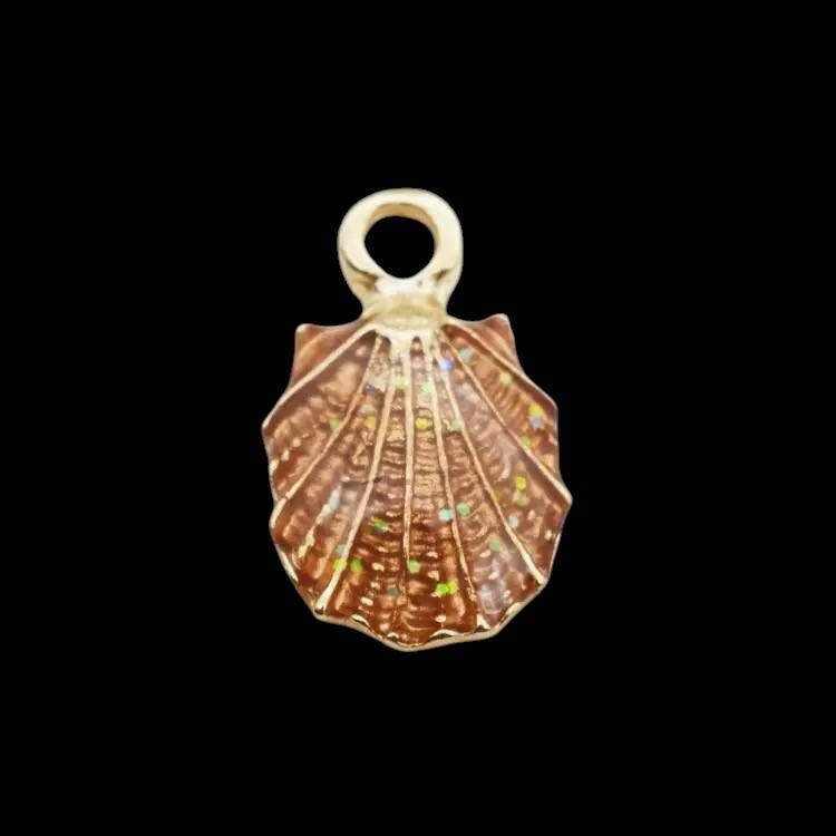 Gold Plated Sea Charms | Starfish & Shell Pendants | Ocean Beach Charms