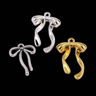 18K Gold Swan Zircon Connector Charm | Elegant DIY Jewelry Making