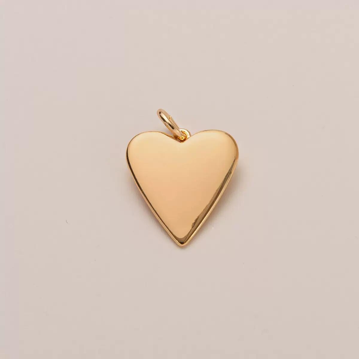 Gold Plated Charm Collection, Heart, Fish, Evil Eye - Zodiac Charms, Enamel - Stone Pendants