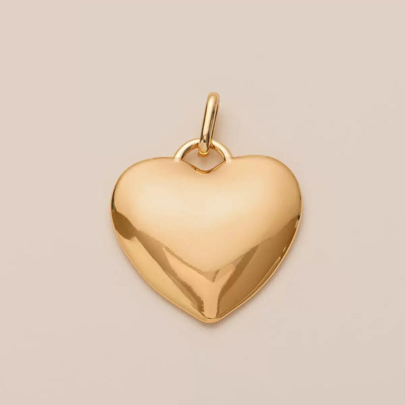 Gold Plated Charm Collection, Heart, Fish, Evil Eye - Zodiac Charms, Enamel - Stone Pendants